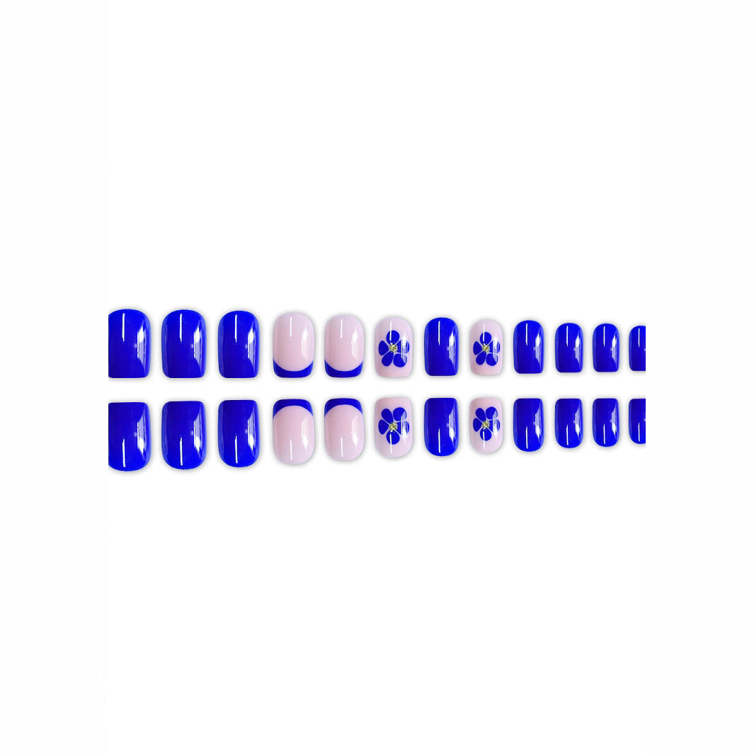 Floral Accent Press-On Nail Art Stornfield