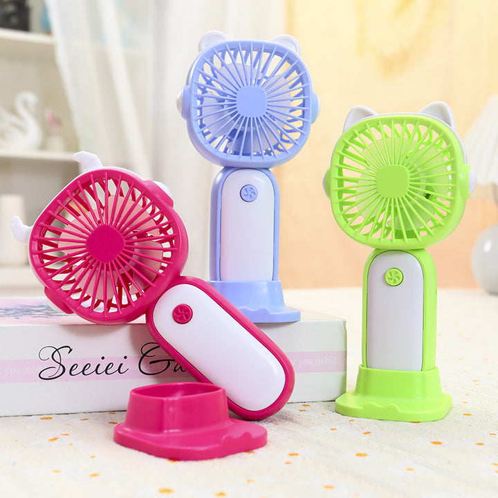 Ladies portable mini fan with animal ears Stornfield