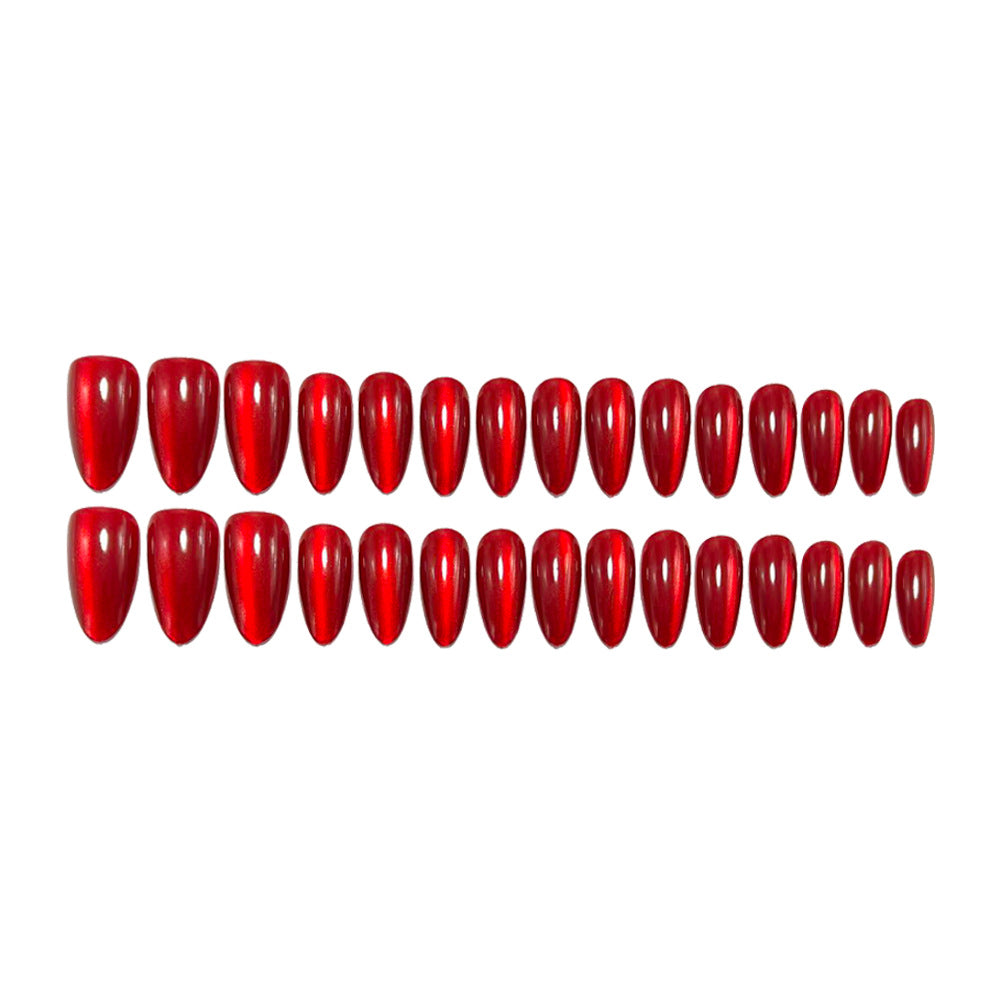 Glamorous Lace Fake Nails Stornfield