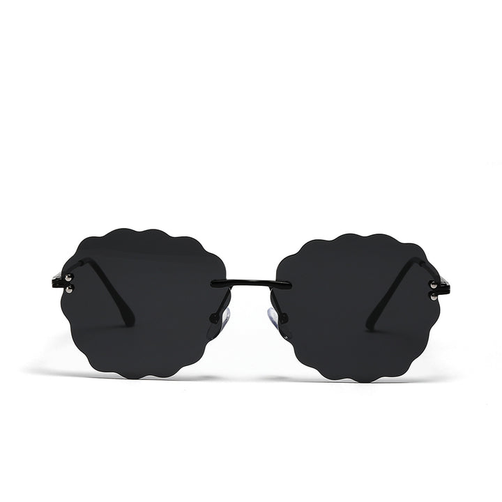 Ladies fashionable sunglasses in unique flower frame Stornfield