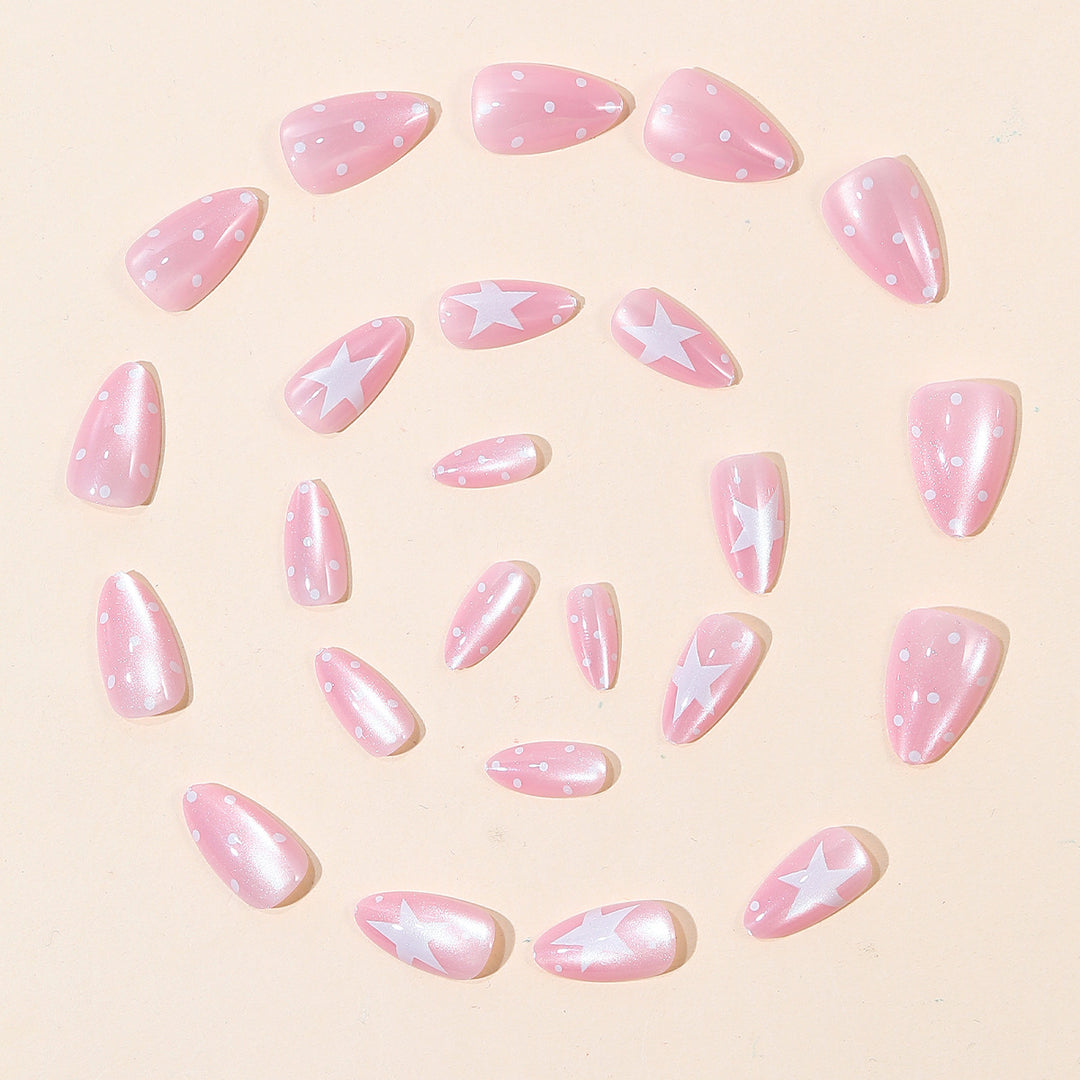 Starry Patterned Nail Art Stornfield