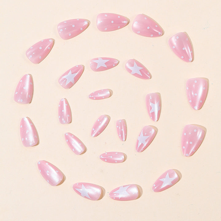 Starry Patterned Nail Art Stornfield