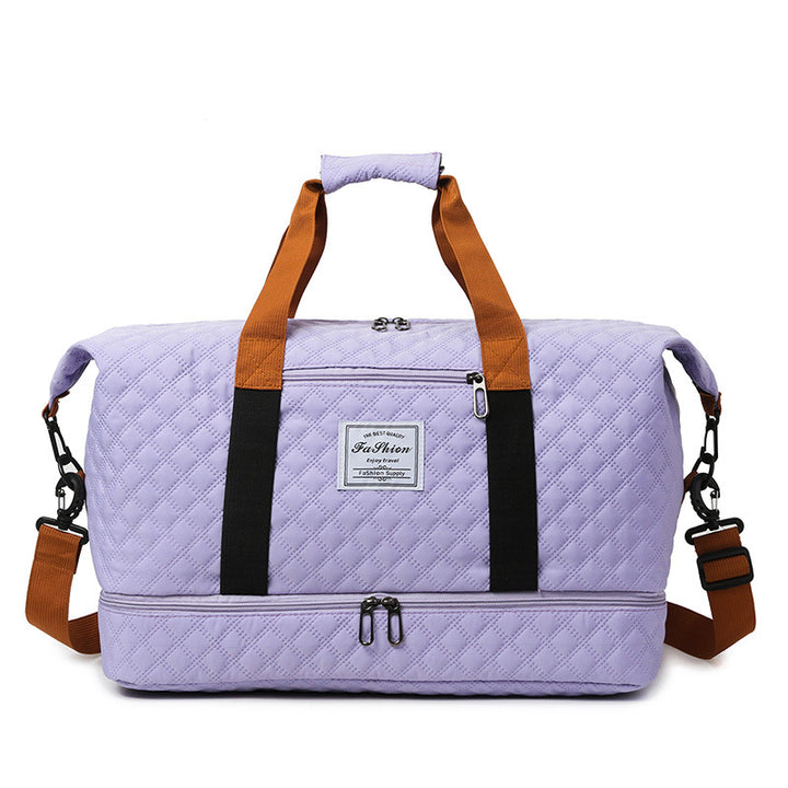 Quilted Multi-Functional Travel Duffle