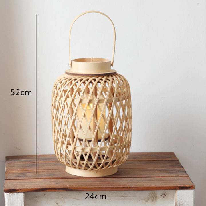 Handmade Rattan Lantern Stornfield