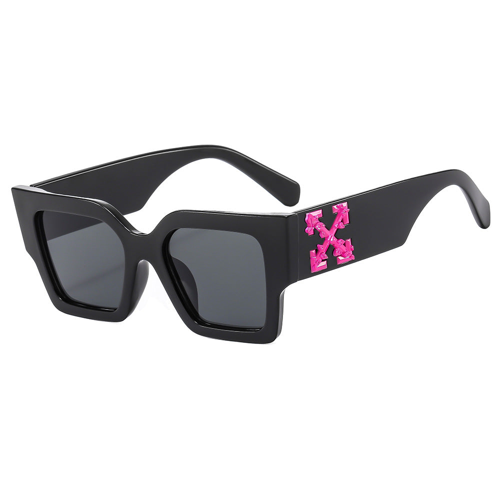 Women's Designer Sunglasses with striking geometric frame Stornfield
