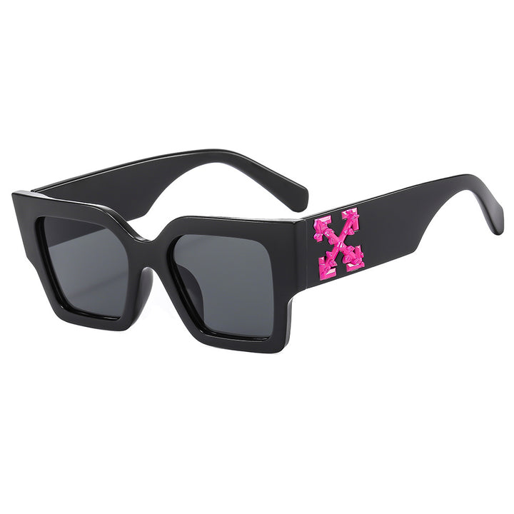 Women's Designer Sunglasses with striking geometric frame Stornfield