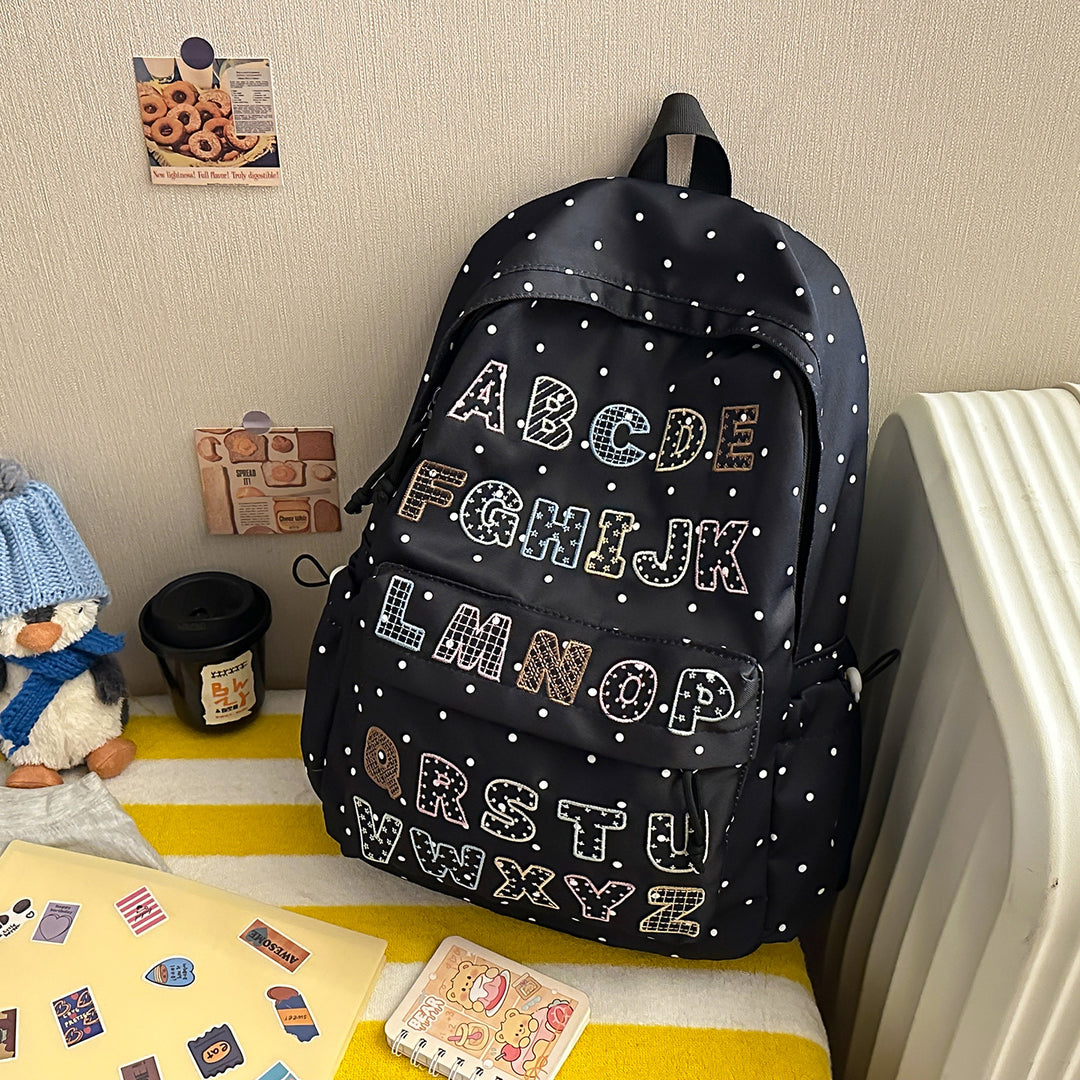 Fun Alphabet-Themed Backpack Stornfield