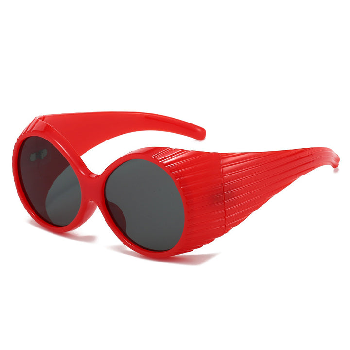 Women's extravagant sunglasses with unique wave design Stornfield