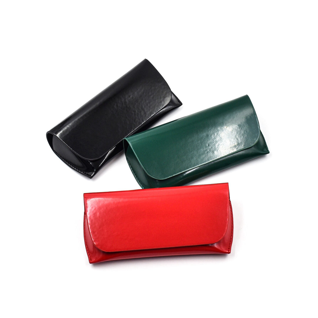 Chic Patent Leather Eyewear Case Stornfield