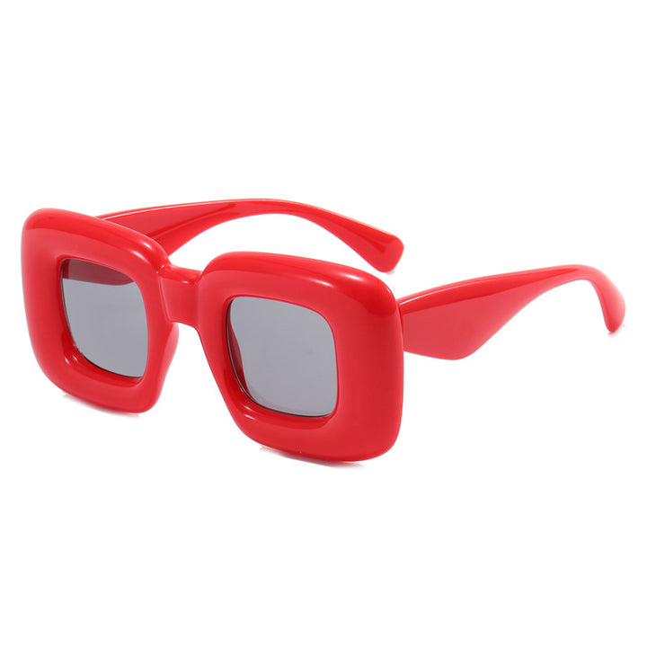 Women rectangular sunglasses with wide frame and protective UV filter Stornfield