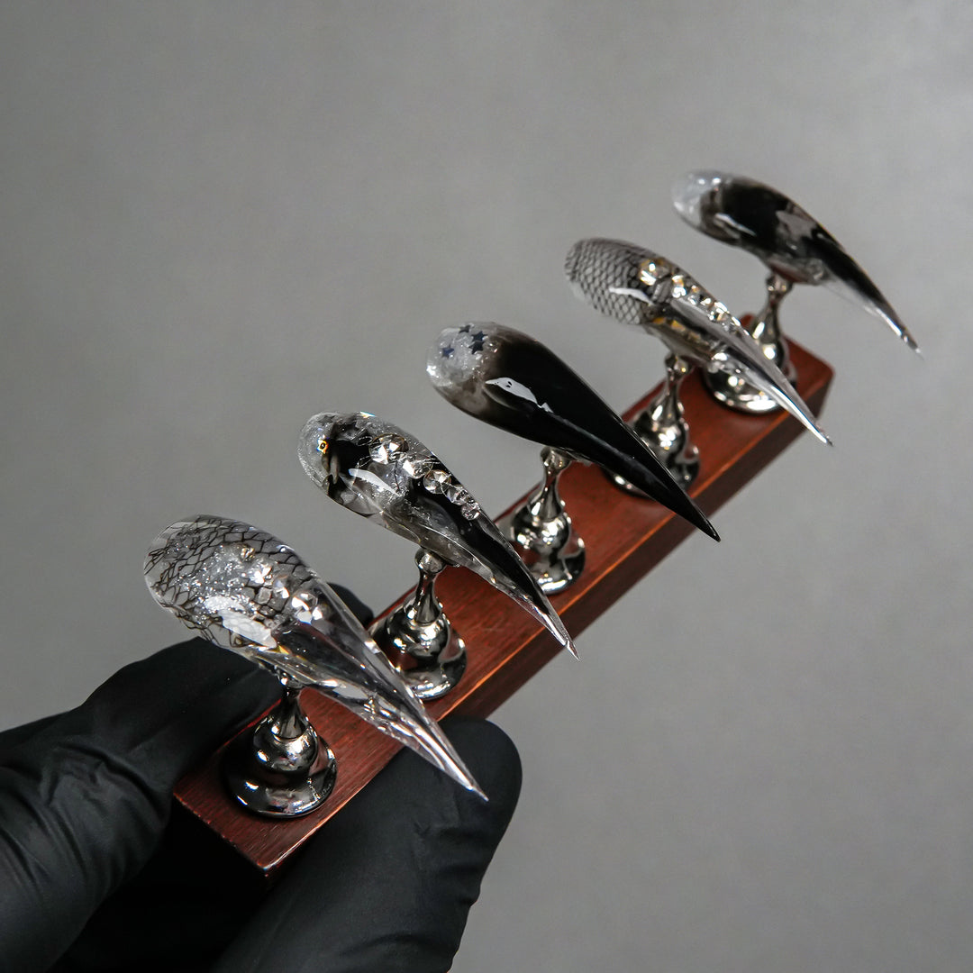 Decorative Stiletto Press-On Nail Set