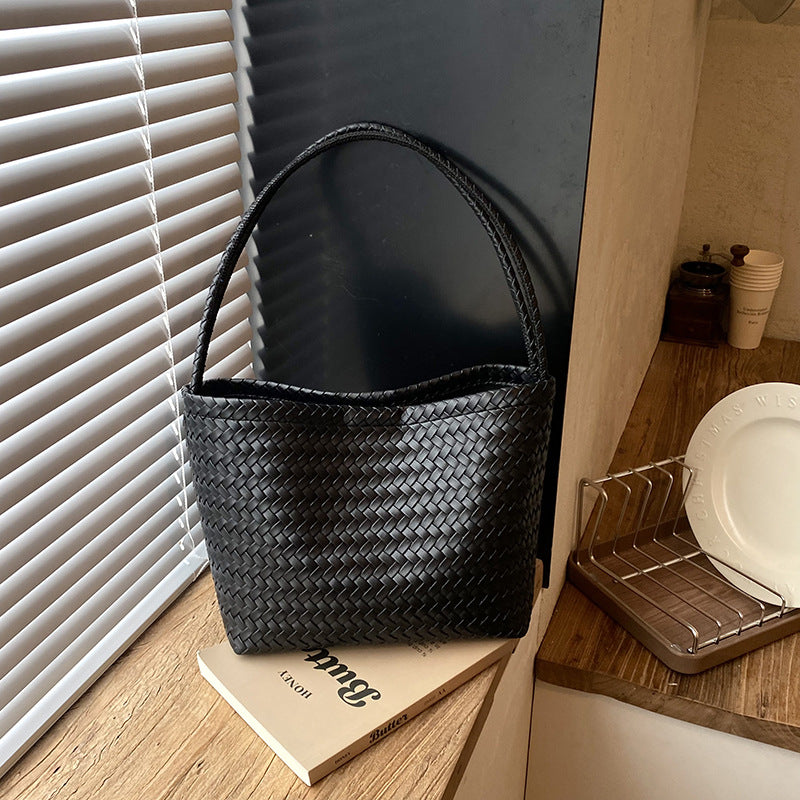 Woven Texture Tote Bag