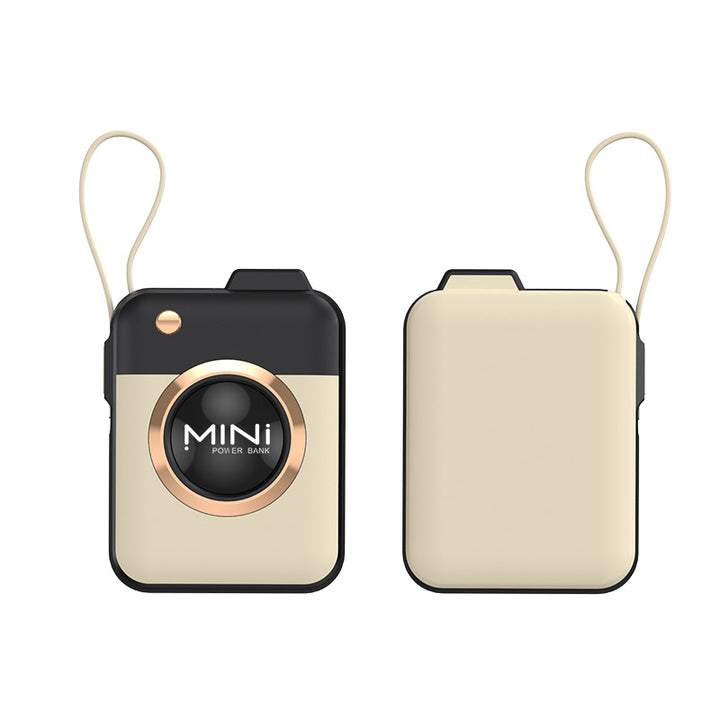 Mini power bank with carrying strap and high capacity Stornfield