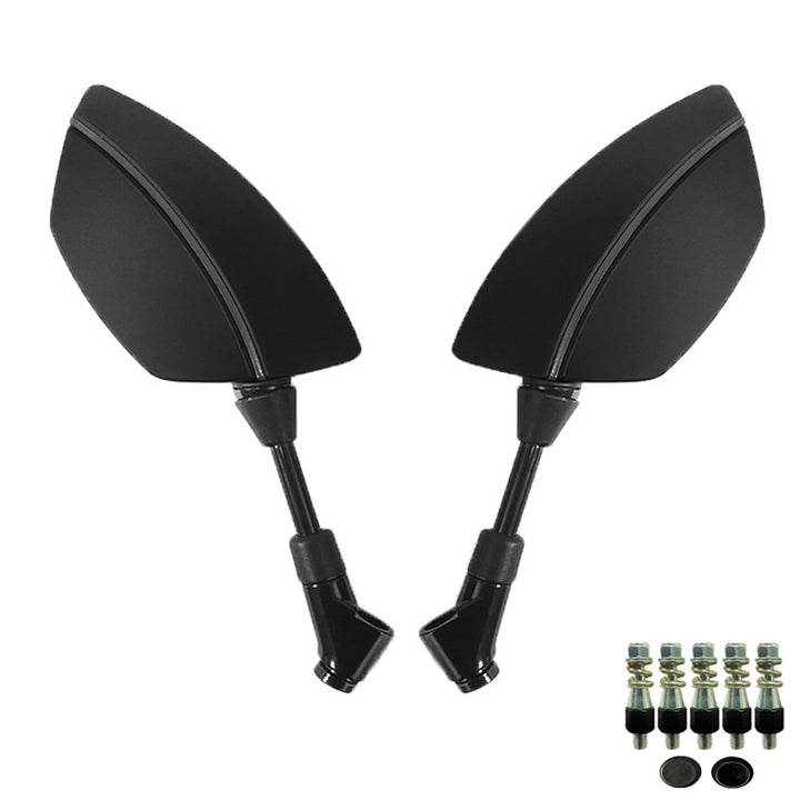 Motorcycle Mirror Set with Aerodynamic Design and High Stability Stornfield