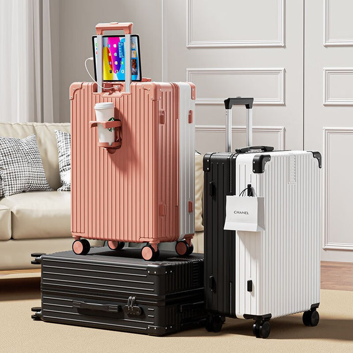 Unisex Premium Dual-Layer Hard-Shell Luggage Set Stornfield