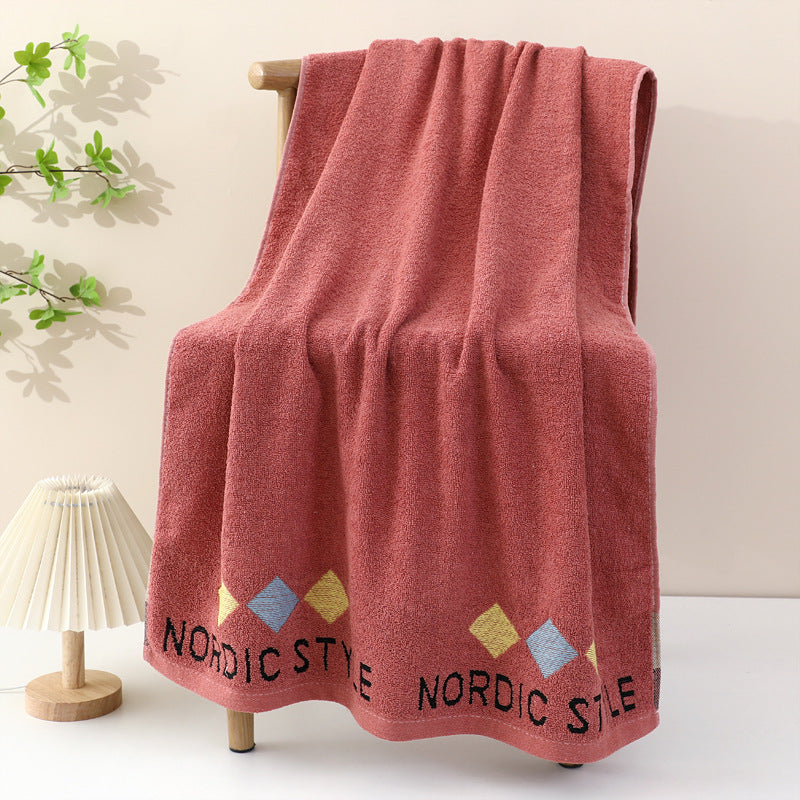 Cozy and Stylish Bath Towel in Nordic Style Stornfield