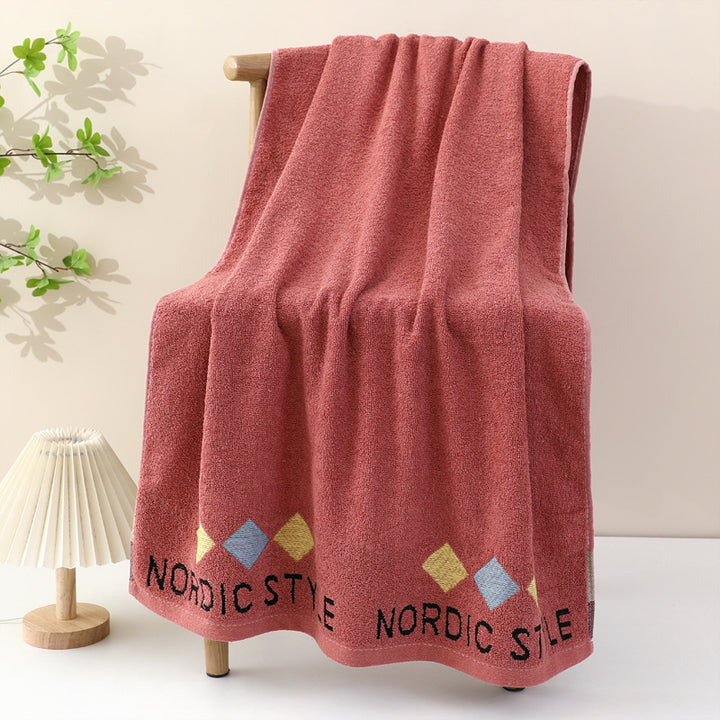Cozy and Stylish Bath Towel in Nordic Style Stornfield
