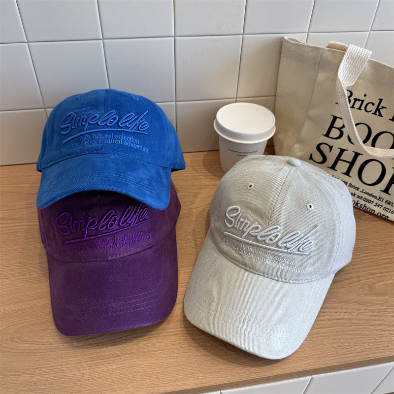 Women's Casual Soft Fabric Adjustable Baseball Cap Stornfield