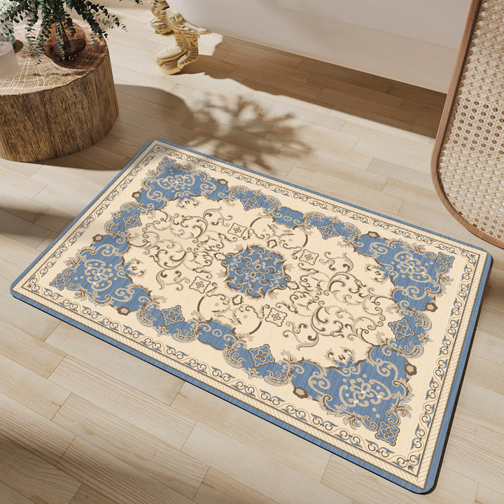 Elegant Vintage-Inspired Bath Mat Stornfield