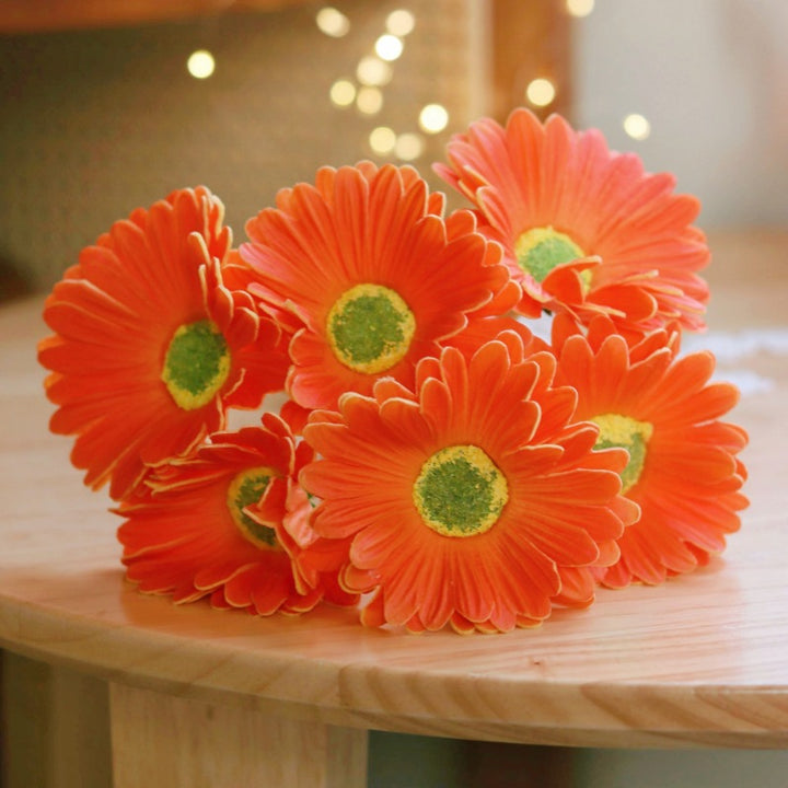 Faux Floral Gerbera Daisy Bouquet