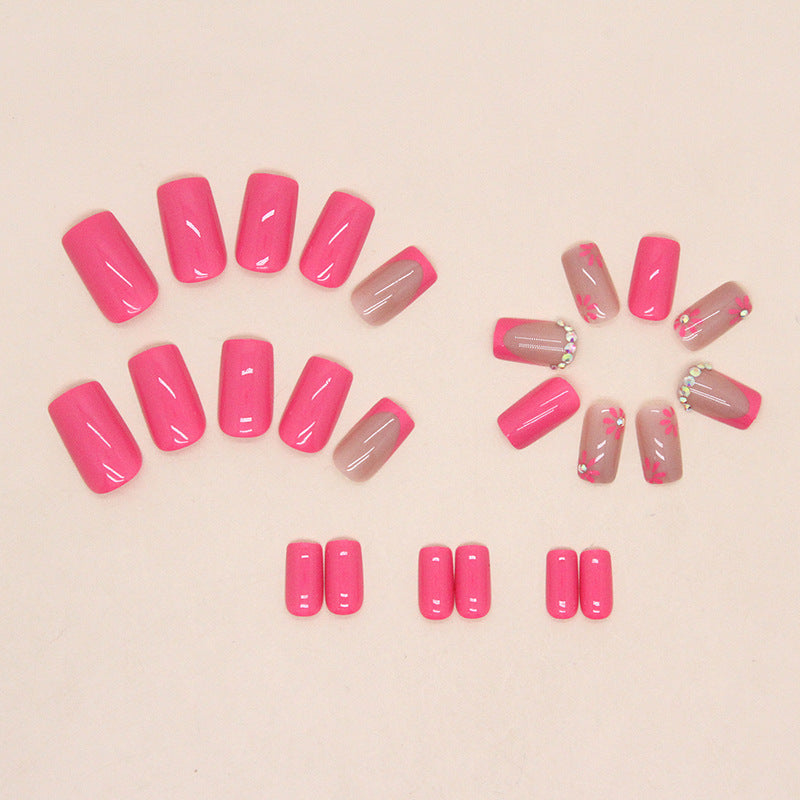 Artistic Floral Press-On Nail Designs Stornfield