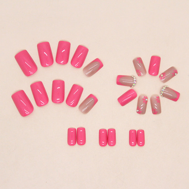 Artistic Floral Press-On Nail Designs Stornfield