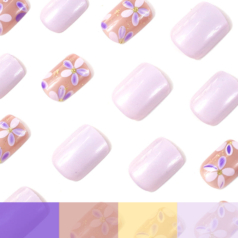 Floral Art Gel Nail Enhancements Stornfield