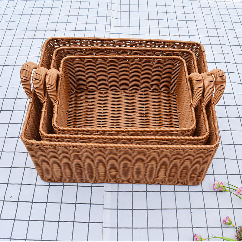 Natural Woven Storage Basket Stornfield