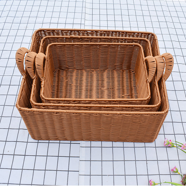 Natural Woven Storage Basket Stornfield