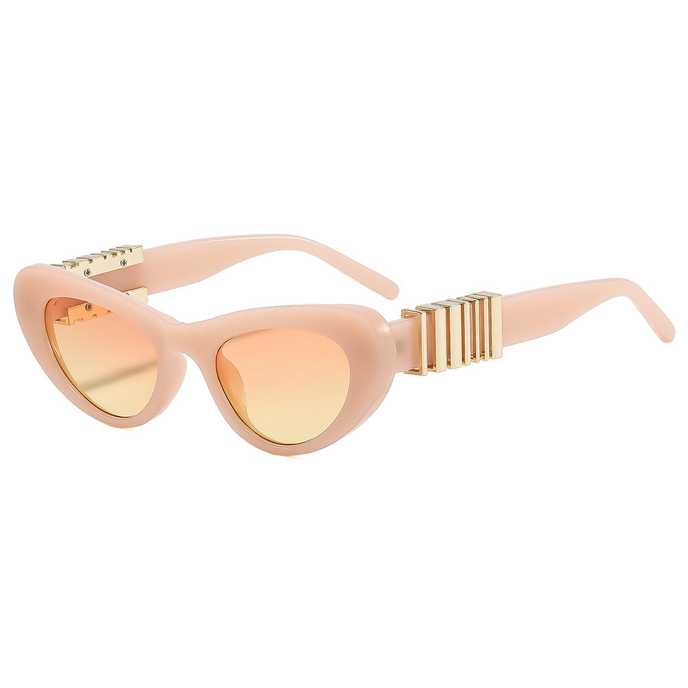 Women's Designer Sunglasses with Luxurious Metal Frame and Stylish Decorations Stornfield