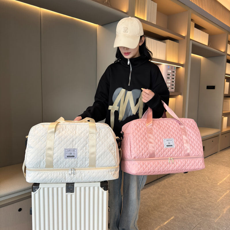 Stylish Quilted Travel Duffle Bag Stornfield