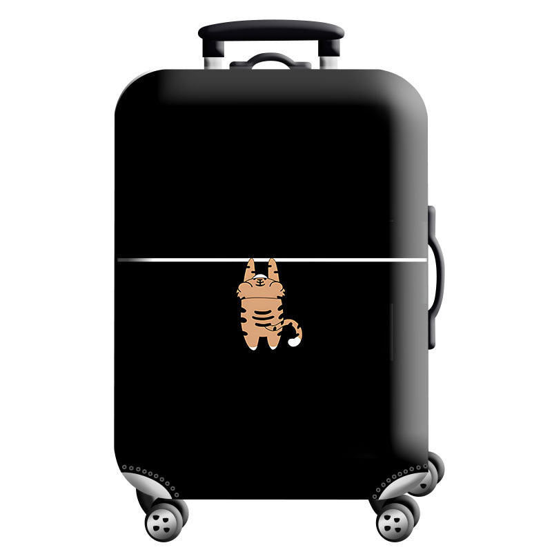 Unisex hard-shell suitcase with modern geometric design Stornfield