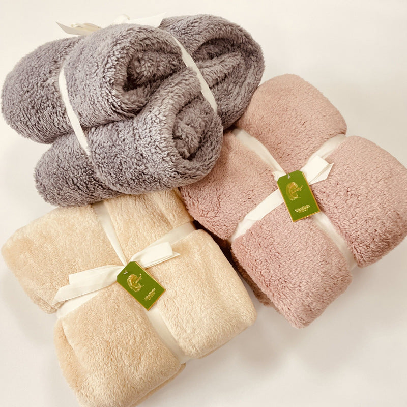 Luxurious Plush Throw Blanket
