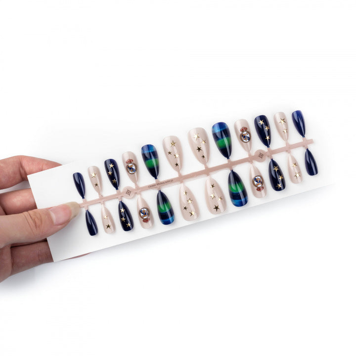 Soccer-Themed Press-On Nails