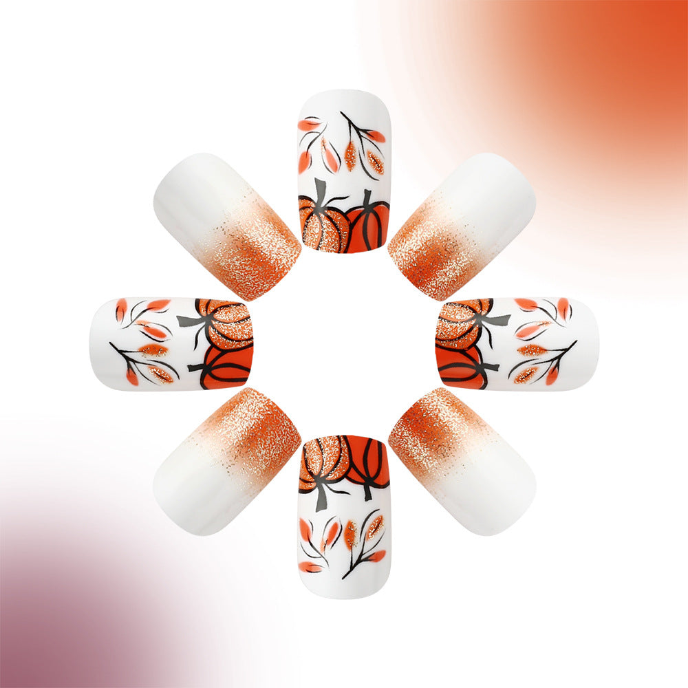 Autumn-Themed Decorative Press-On Nails Stornfield 1787543168
