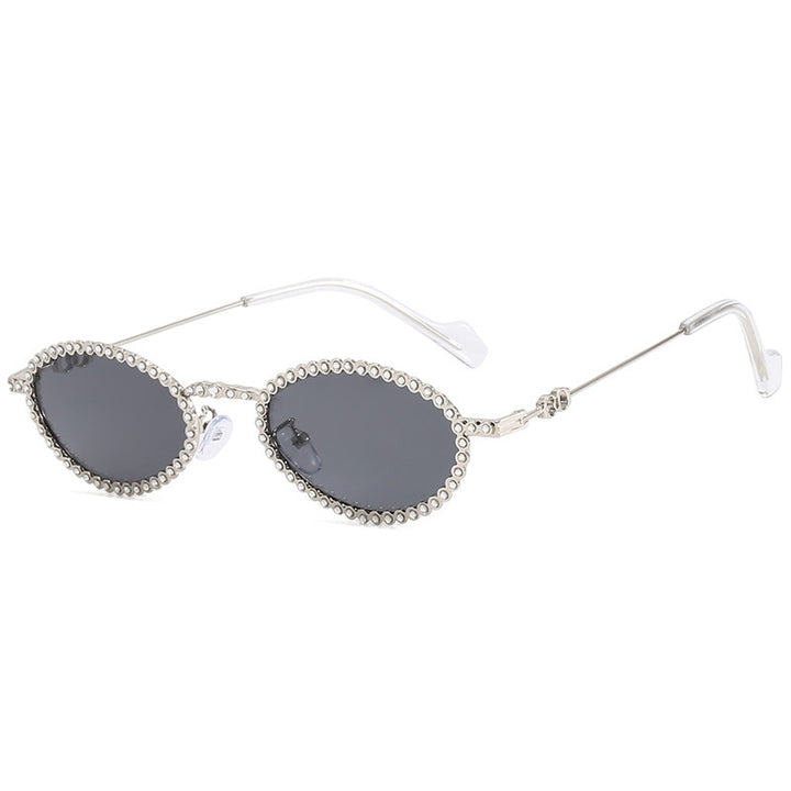 Ladies' fashionable sunglasses with a unique, playful rim Stornfield