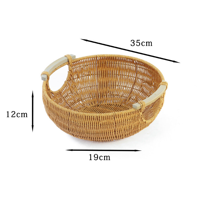 Decorative Woven Living Room Basket Stornfield