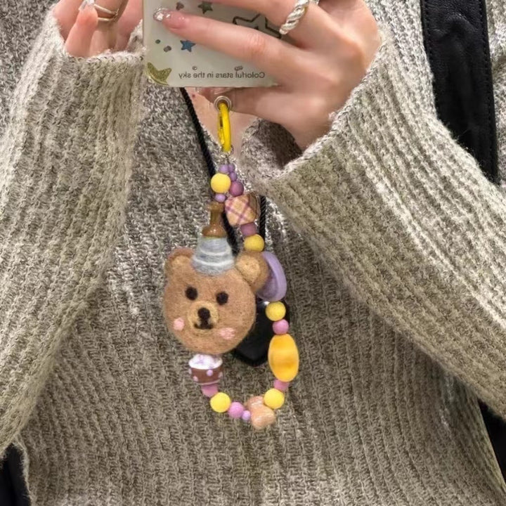 Whimsical Bear-Themed Keychain Stornfield