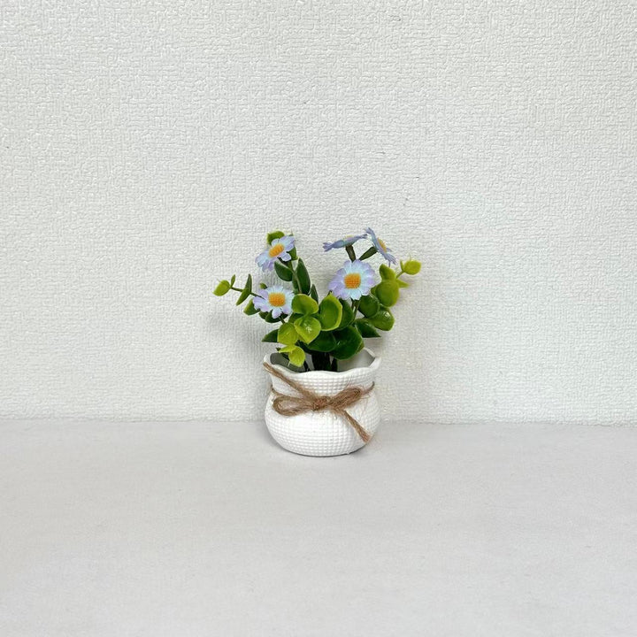 Decorative Potted Flower Arrangement for Indoor Decor