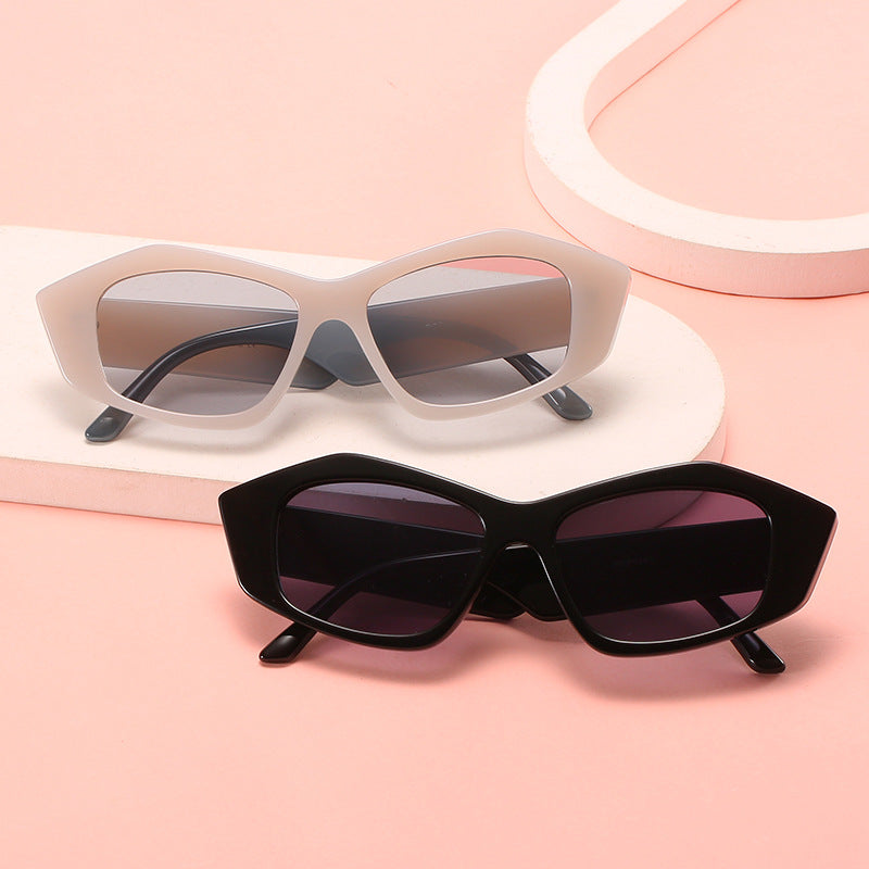 Women's geometric sunglasses with unique, futuristic design Stornfield