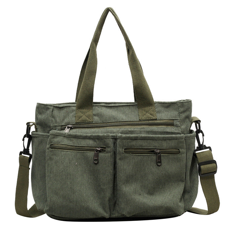 Durable shoulder bag with multiple compartments Stornfield