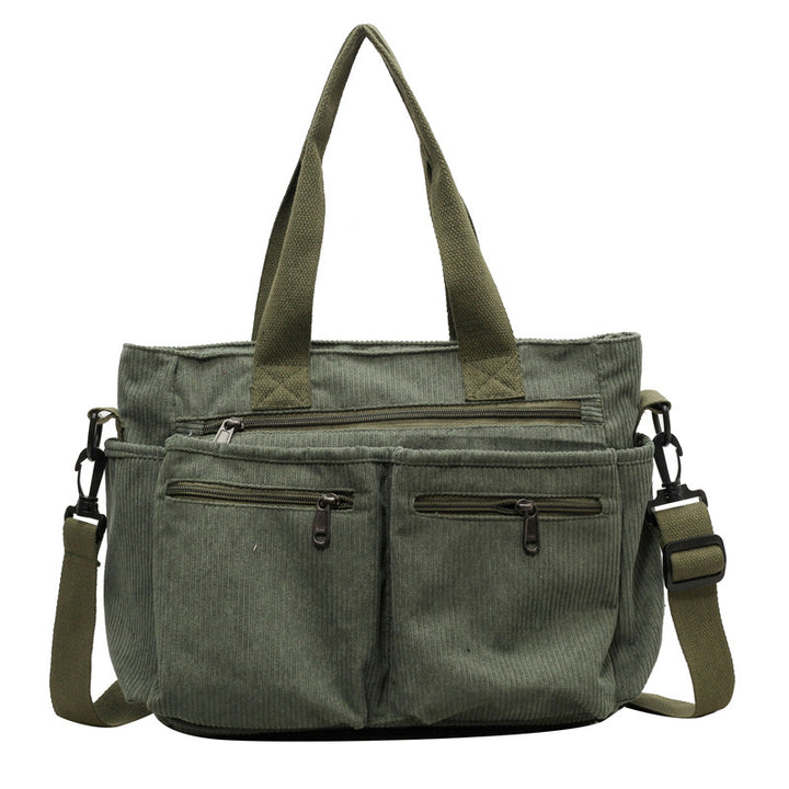 Durable shoulder bag with multiple compartments Stornfield