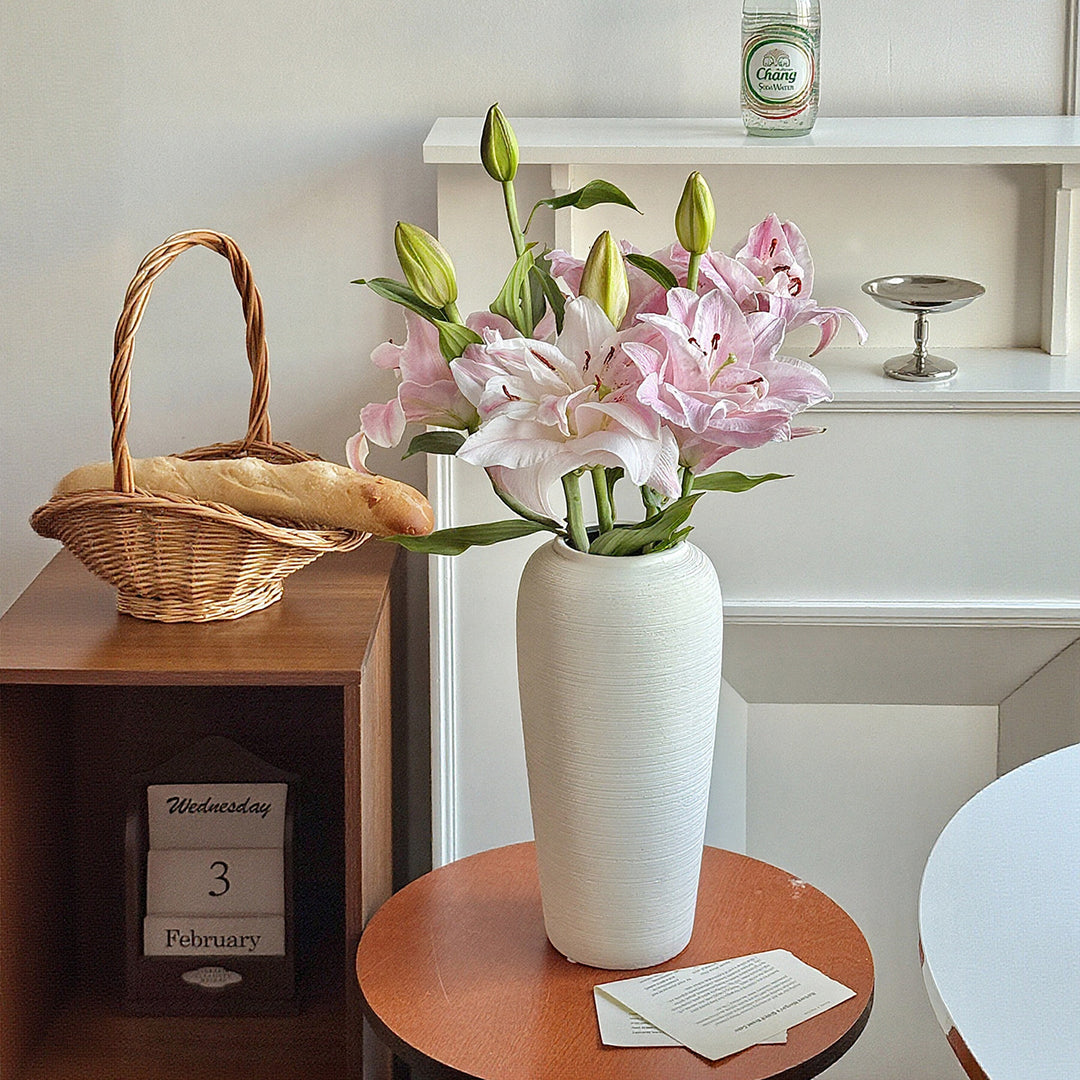 Textured Contemporary Decorative Vase