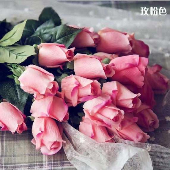 Lifesize Faux Rose Bouquet