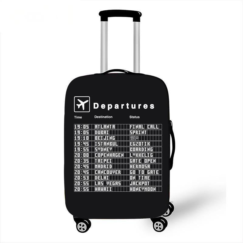 Men's hard-shell suitcase with exclusive airplane design Stornfield