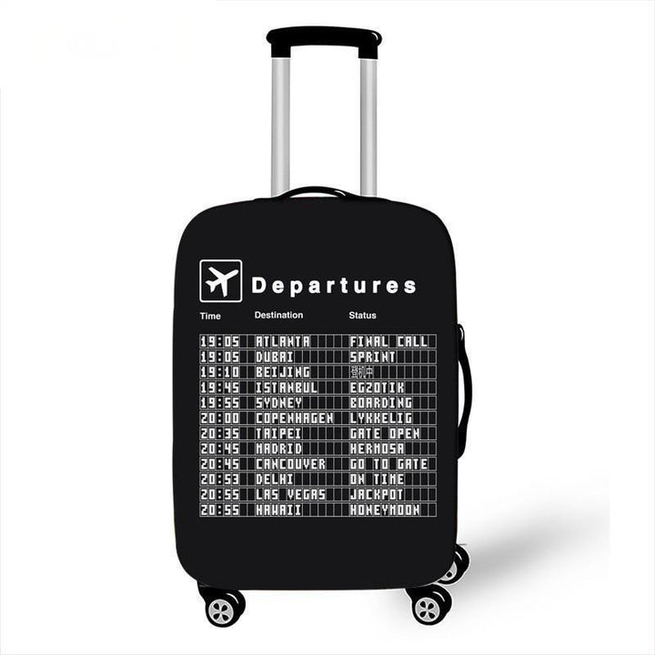 Men's hard-shell suitcase with exclusive airplane design Stornfield