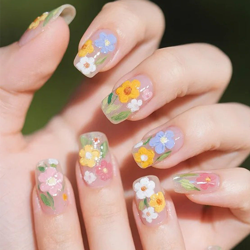 Floral Fantasy Press-On Nail Kit Stornfield