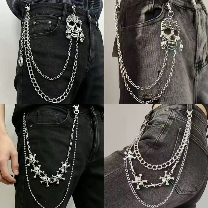 Fashionable chain belt with cross pendants Stornfield