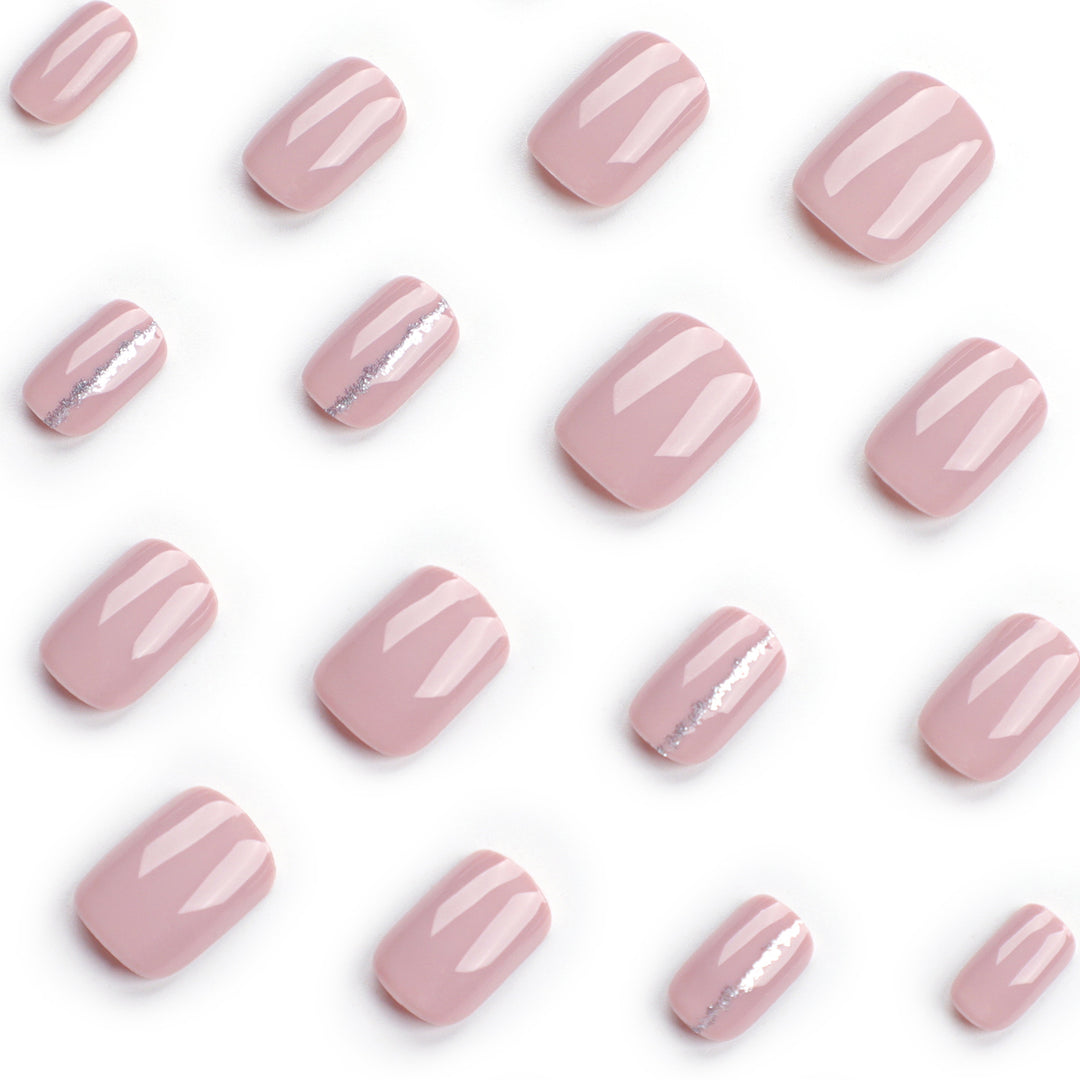 Nail art with elegant glitter accent Stornfield