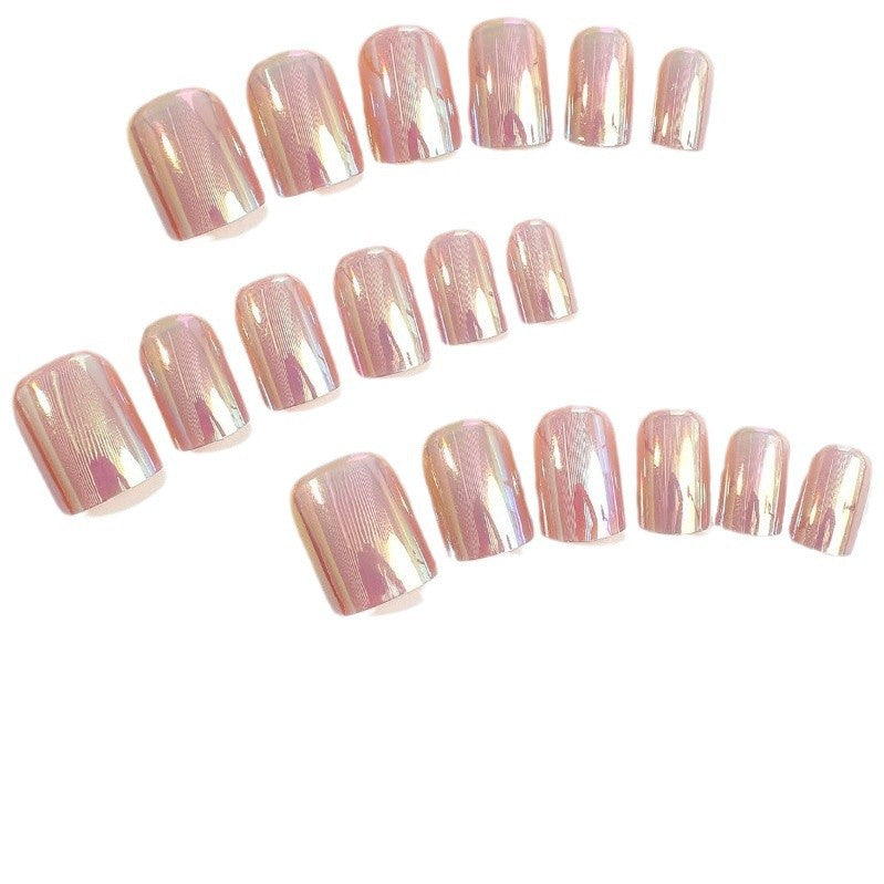 Acrylic nail set with luxurious crystal accents Stornfield